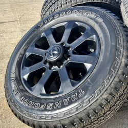 (4) 20" 2025 Dodge Ram 2500 3500 LARAMIE OEM 51649 wheels rims 2025 2026 Firestone LT285/60R20 95%