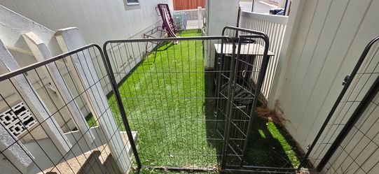 Dog fence panels