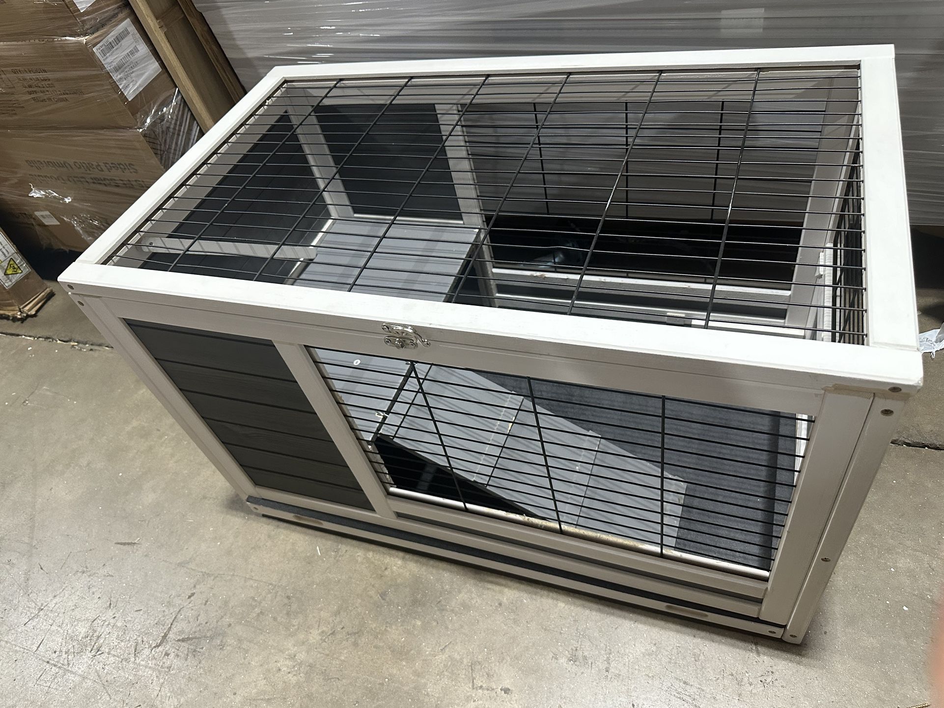 Used Rabbit Hutch, Indoor Small Animals Cage