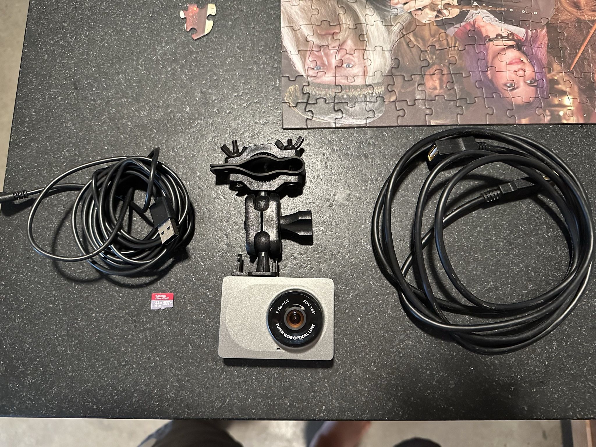 Yi 1080P Dash Cam With 32Gb Memory Card