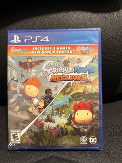 Scribblenauts Mega Pack PS4 Video Game
