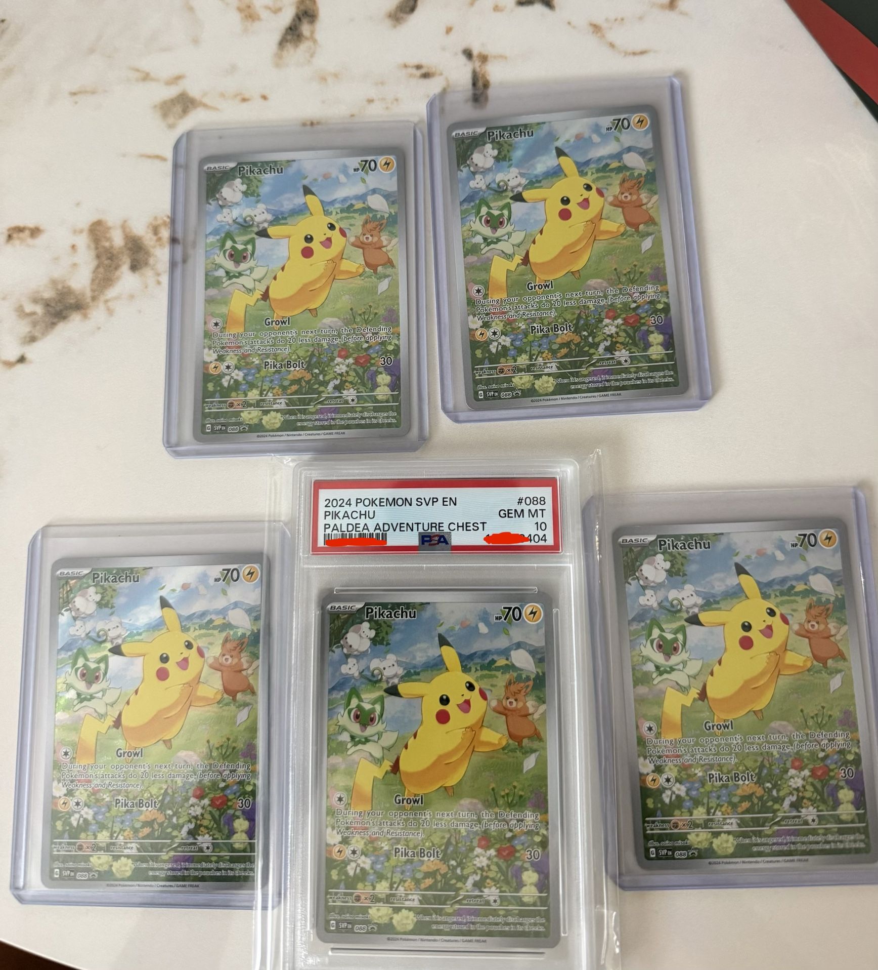 Pikachu PSA10 