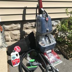 Hoover Power scrub Deluxe Carpet Cleaner Machine