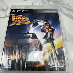 Back to the Future The Game PS3 PlayStation 3 Complete Tested Telltale