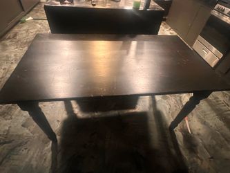 Free wood table