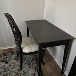 Desk and Chair