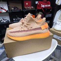 Adidas Yeezy Orange Shoes 