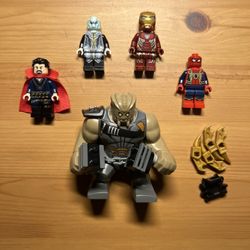 Lego Marvel Sanctum Doctor Strange Spiderman 76108 Minifigures