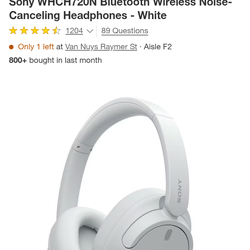 Sony headphones