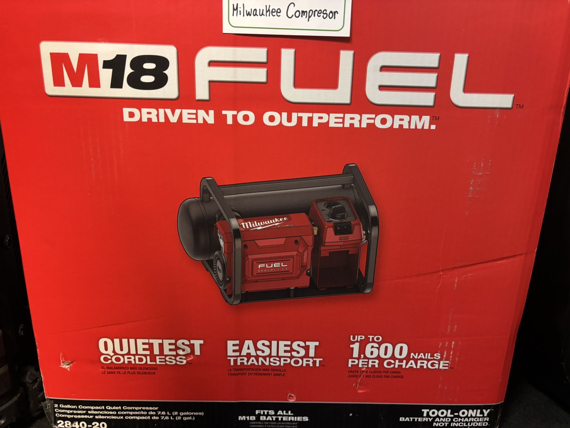 Milwaukee Compressor