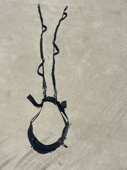 God leash waist belt walk 2 two dogs waist leash for walking 2 dogs capable of walking multiple dogs bungee cord puppy