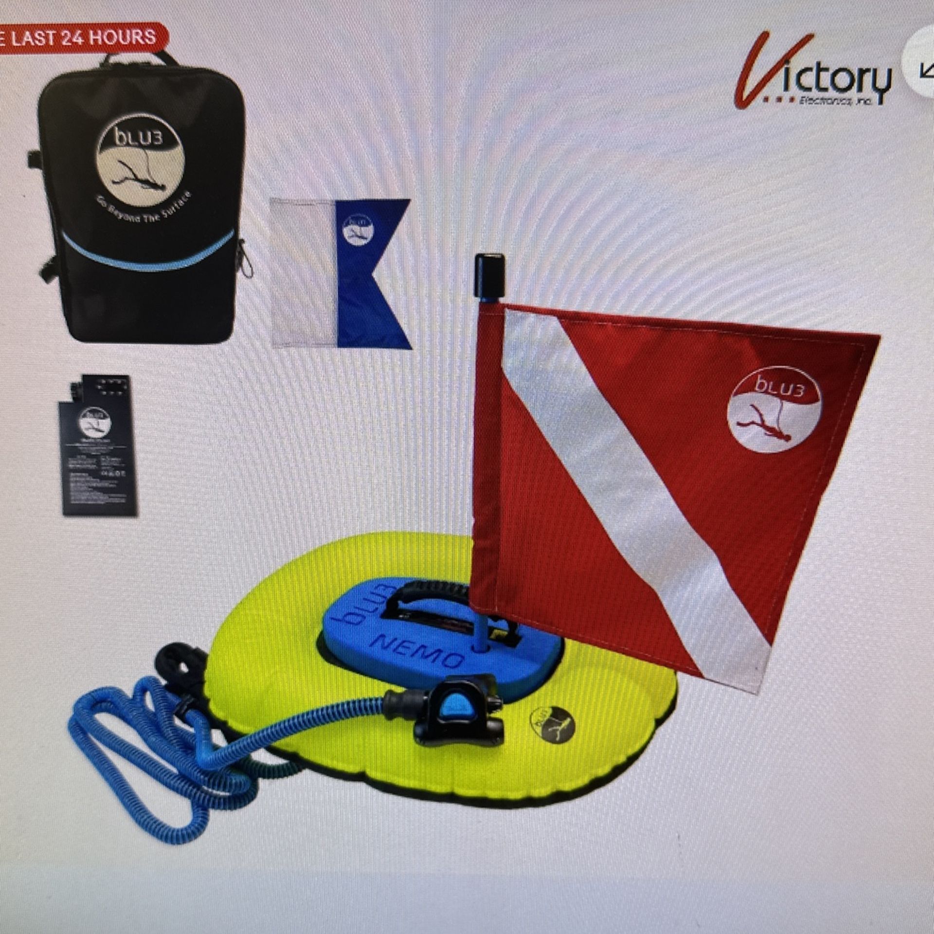 New Nomad Blu3 Nemo Dive System Tankless Scuba