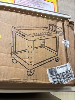 Brute heavy duty utility cart