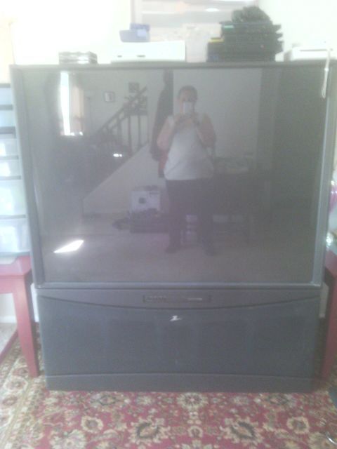 Zenith inteq 60' projection T.V.
