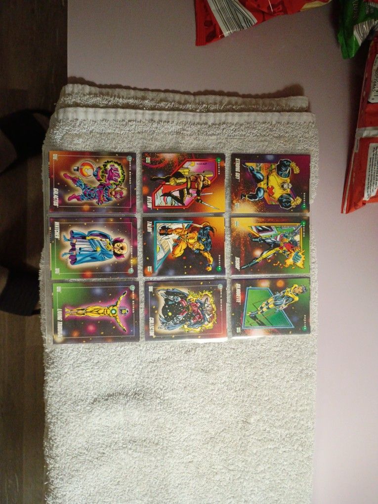 Marvel 1990 Trading Cards Prices May Vary