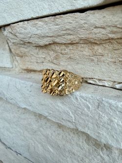 10k nugget ring