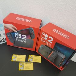 BRAND NEW Nintendo Switch 2 (50$down)