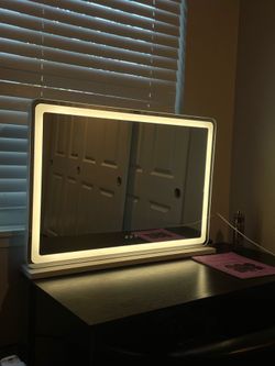 Vanity mirror & desk