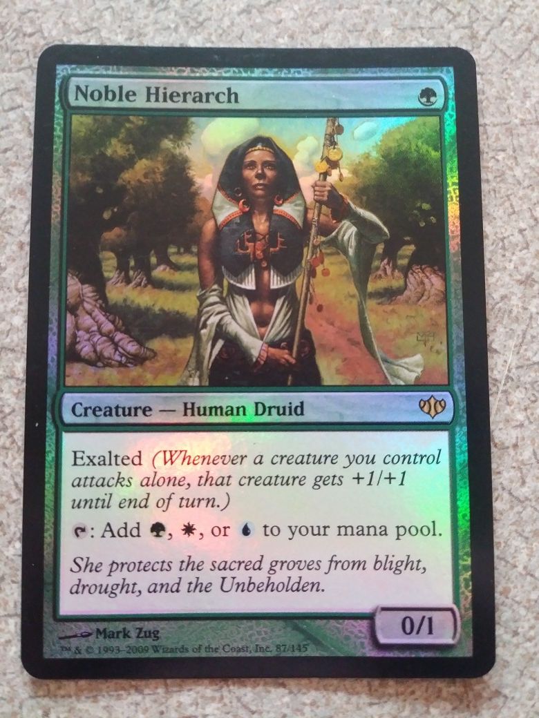 Noble Hierarch (Topper) [Ultimate Masters Box Topper]