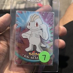 Pokemon Topps Card Machop