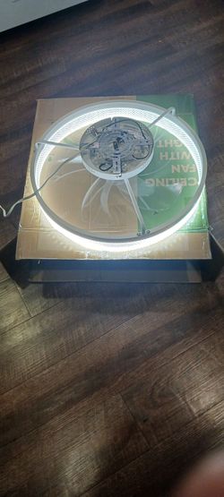 LED CEILING FAN WITH LIGHT