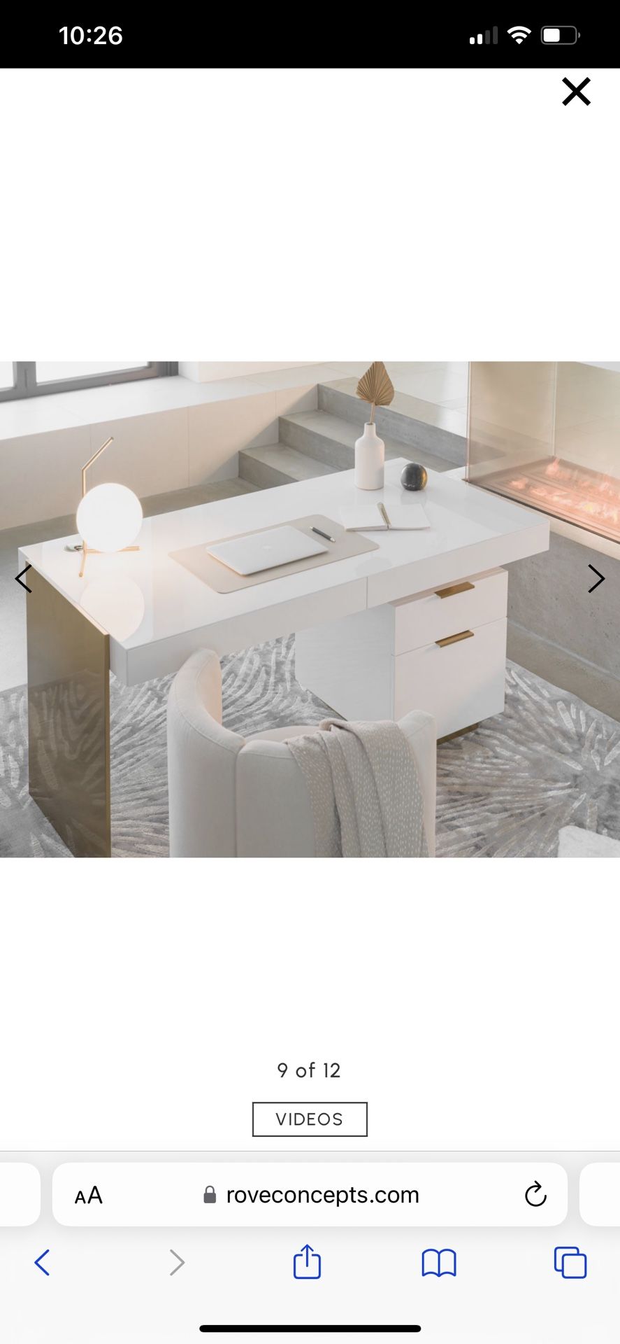 Office Desk Purchased From Rove Concepts