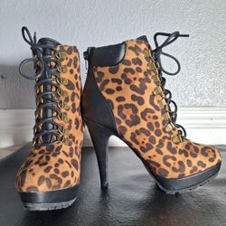 Cheetah High Heels