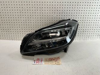 2012 2014 MERCEDES BENZ CLS CLASS LEFT SIDE LED HEADLIGHT LAMP OEM