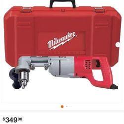 Milwaukee 7 Amp Corded 1/2 Inch Right Angle Drill 