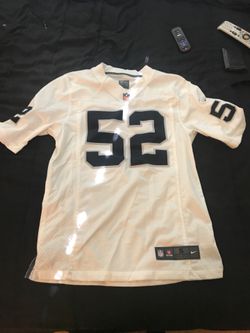 Nike Elite Raiders Jersey Khalil Mack