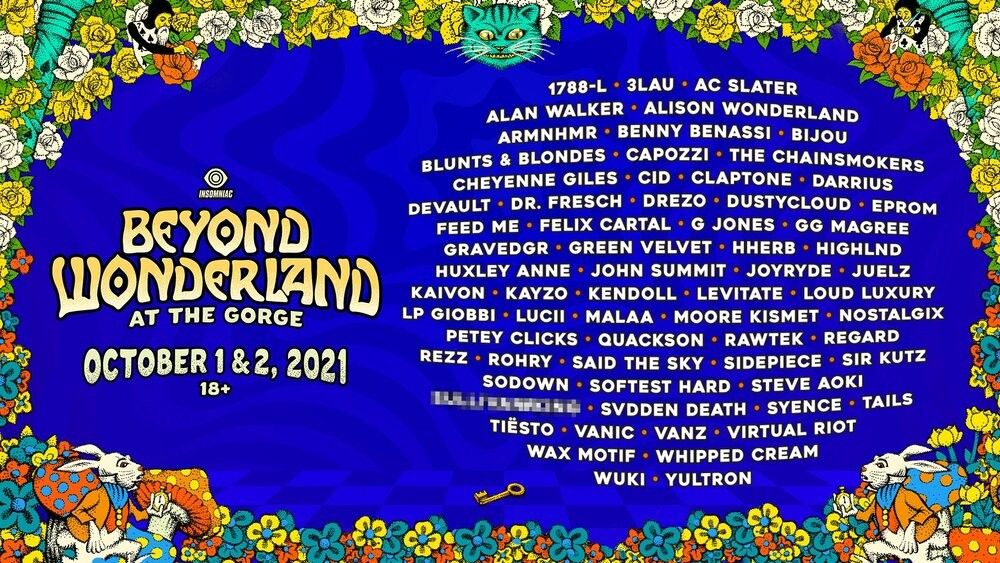 Beyond Wonderland Wristbands