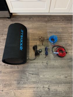 Rockville 10 inch subwoofer bass tube
