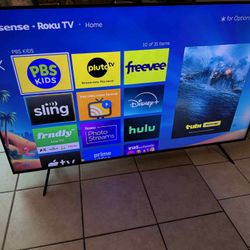 75 inch HISENSE SMART ROKU TV 4k