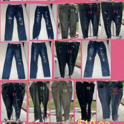 jeans, i have hundreds of items check everything here just click my profile photo 
