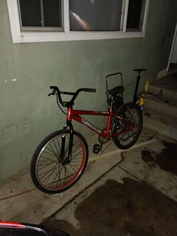 Red line bicycle