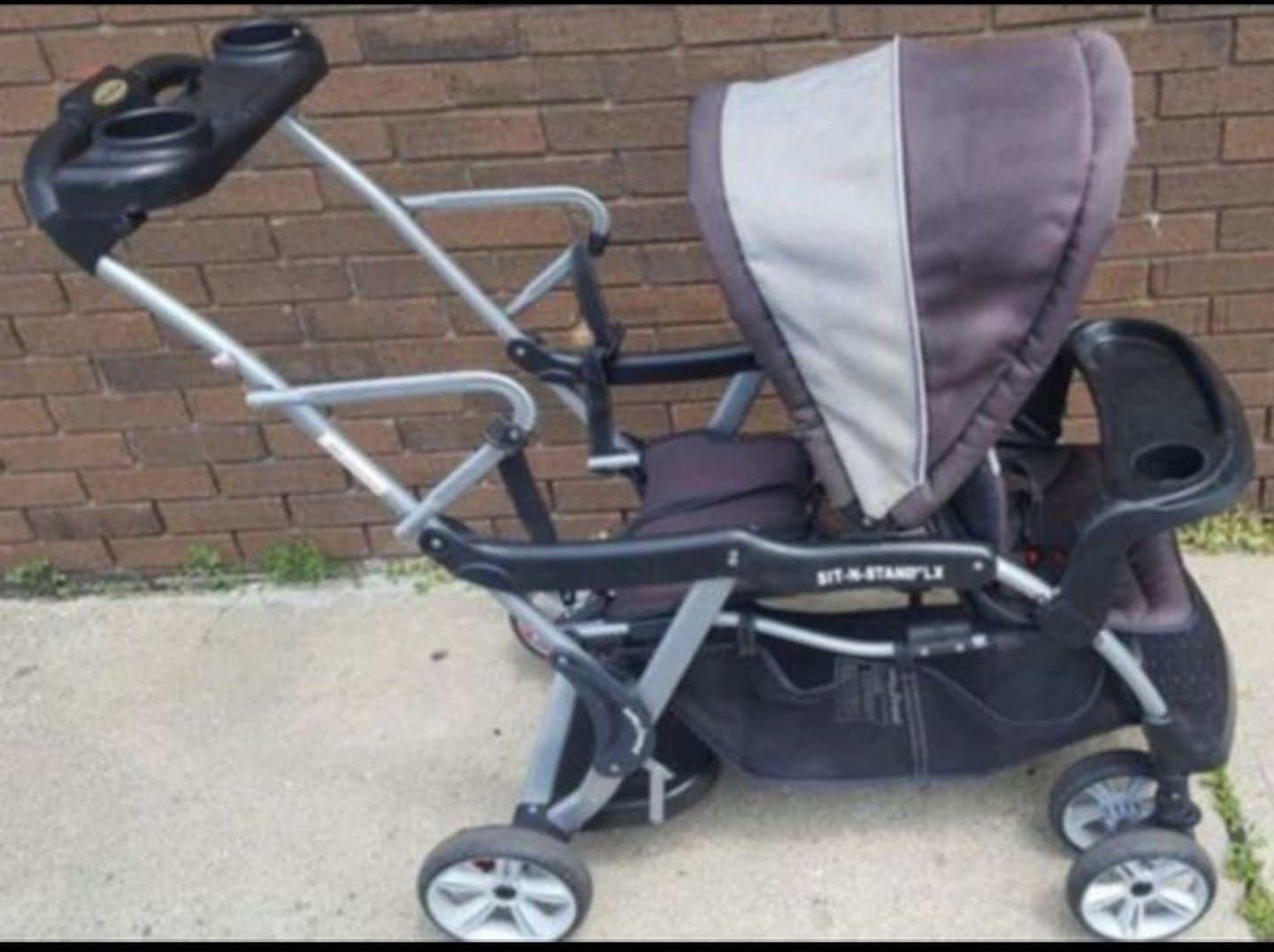 Sit n Stand Double Stroller