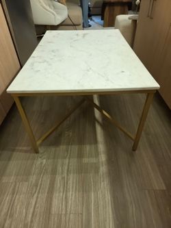 White Marble Coffee Table