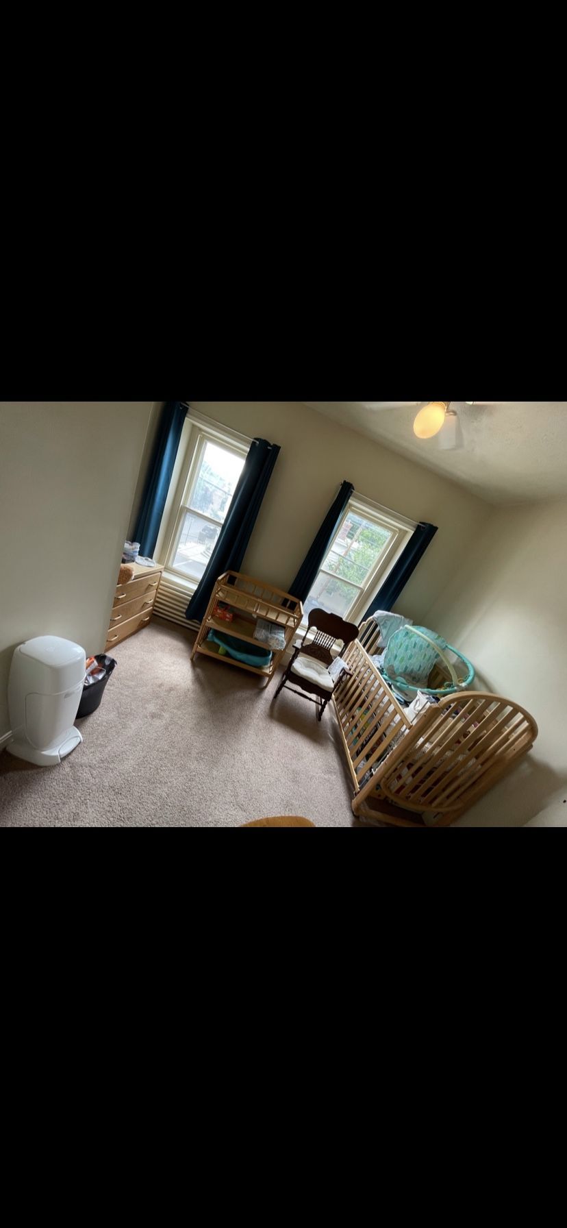 Crib And Changing Table