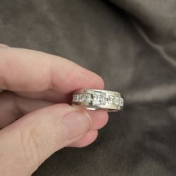 Men’s Ring 14k Gold Plated With 2ct Lab Grown Diamonds