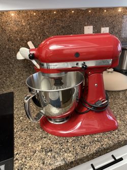 KitchenAid Artisan 5 Qt Stand Mixer Empire Red