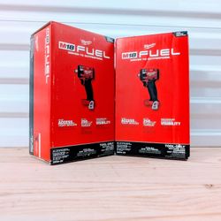 Milwaukee m18 fuel 3/8" and 1/2" compact impact wrench (tool only)