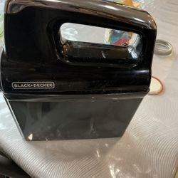 black and decker mixer 