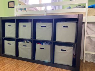 8-Cube Organizer Storage With Opened Back Shelves - Heavy Duty
