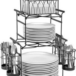 New Sorbus® Buffet Caddy — 7-Piece Stackable Set
