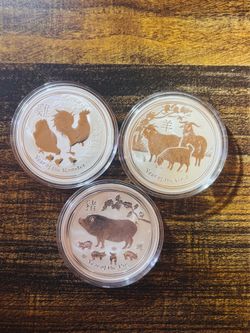 Lunar Series Australia 🇦🇺 Silver Coins