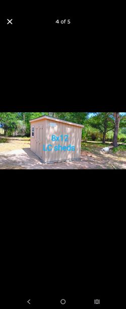 L.C. Sheds Construction 🚧⚒️🏘️ 8×12