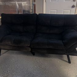Black Cozy Futon