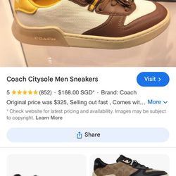 Coach Citysole Mens Sneaker