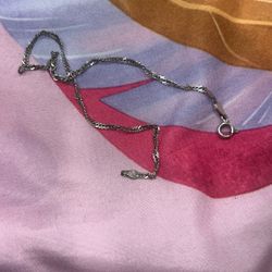 Tobillera De Pie 925 Silver