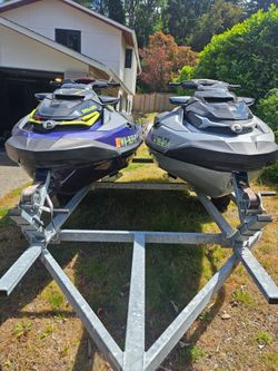(2) 2021 Sea Doos, GTX Limited 300, RXTX 300